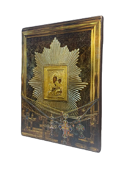 Царская икона 054 Божией Матери Избавительница от бед