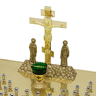 Крышка панихидного стола 106 свечей