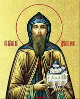 Икона "Даниил Московский", св. блгв. кн., с золочением поталью, 09035-УЛ