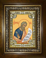 Икона Иезекииль пророк в деревянном киоте