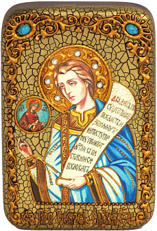 Икона РОМАН Сладкопевец Константинопольский, Преподобный (ПОДАРОЧНАЯ)