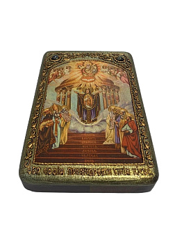 Настольная икона София - Премудрость Божия (Киевская) на мореном дубе