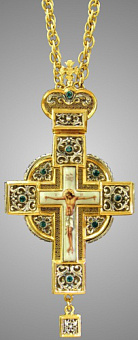 Крест наперсный №68 / золочение / серебро (УИН)