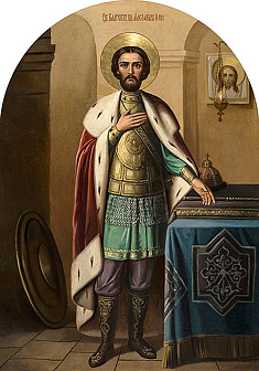 Икона Св. блгв. кн. Александр Невский
