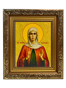 Икона Валерия Калерия Кесарийская Мученица на холсте 040 Икона Валерия Калерия Кесарийская Мученица на холсте 040