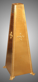 Подставка под хоругви золочение