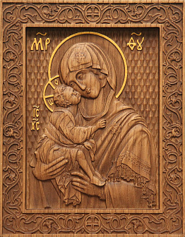 Икона резная Донская Икона резная Донская