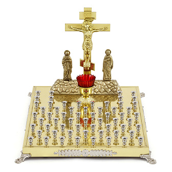 Крышка панихидного стола 61 свеча никелирование