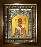 Икона СПИРИДОН Тримифунтский, Святитель (СЕРЕБРЯНАЯ РИЗА, КИОТ)