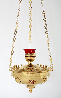 Кандило большое золочение