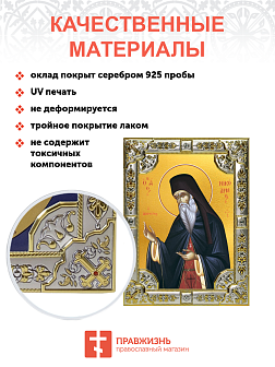 Икона Никодим Святогорец Икона Никодим Святогорец