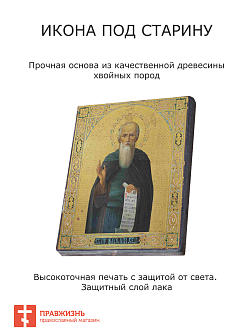 Икона Пахомий Великий