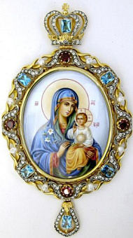 Панагия №134 / золочение / серебро (УИН)