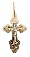 Золотой крест из коллекции "Москва златоглавая" 1,13 грамм