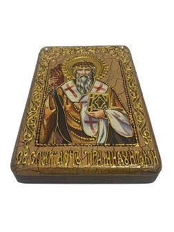 Икона СПИРИДОН Тримифунтский, Святитель (ПОДАРОЧНАЯ)