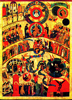 Икона Страшный Суд под старину Икона Страшный Суд под старину