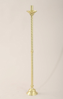 Свеча диаконовская удлиненная на подставке лак