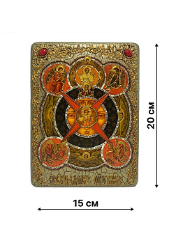 Настольная икона ''Преображение Господне'' на мореном дубе