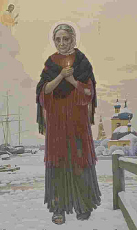 Икона Ксения Петербургская