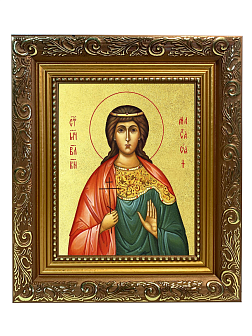 Икона "Анастасия", св. мц., вел. кнг., с золочением поталью, 10003-УЛ