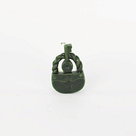 Свеча формовая Замок с ключем, ЗЕЛЕНЫЙ