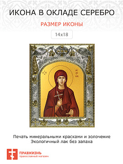 Икона Евдокия Илиопольская преподобномученица