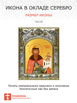 Икона Всеволод Новгородский, Благоверный князь
