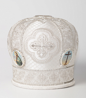 Митра №113 глазет вышивка а/м фоторамки, стр.дорожки в футляре