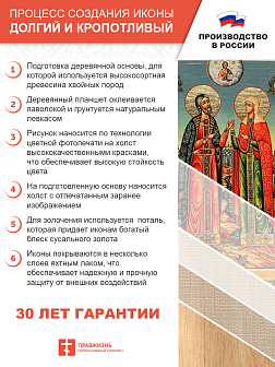 Именная икона Иулия Карфагенская 418, царская