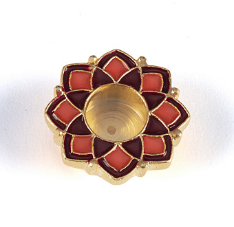 Мощевик для частиц святых мощей №14 золочение эмаль Мощевик для частиц святых мощей №14 золочение эмаль