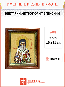 Образ святого Нектария (Кефаласа), митрополита Эгинского и Пентапольского, 09Н8
