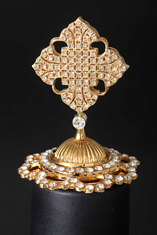 Крест на митру №7 / золочение Крест на митру №7 / золочение