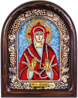 Икона ''Святая великомученица Марина'' из бисера