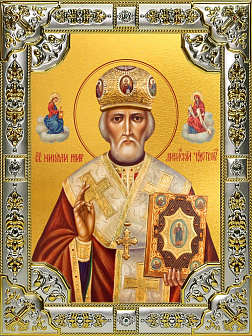Икона НИКОЛАЙ Чудотворец, Архиепископ Мирликийский, Святитель
