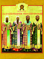 Икона Святители Московские