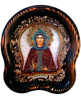 Икона МАРИНА Берийская (Македонская), Преподобная (БИСЕР)