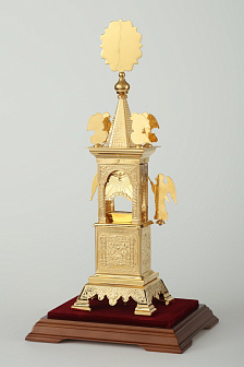 Дарохранительница №4 золочение Дарохранительница №4 золочение