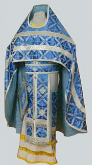 Облачение иерейское шелк вышитый крест