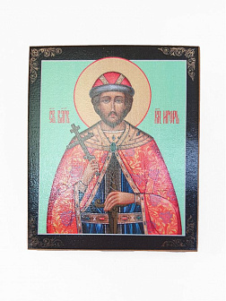 Икона под старину Святой благоверный князь Игорь Черниговский