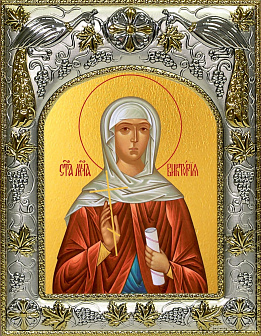 Икона Виктория Солунская