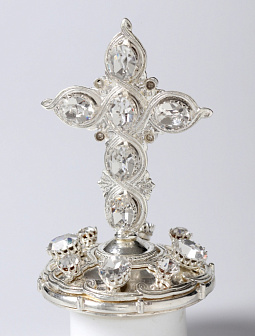 Крест на митру №24 / серебрение