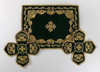 Воздух №004 бархат вышивка а/м 0,75-1,0л потир