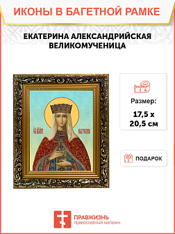 Образ святой Екатерины Александрийской, великомученицы и девы, 10Е1