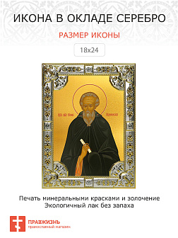 Икона НИКОН Радонежский, Преподобный