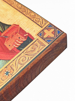 Икона под старину Святой Пантелеймон Целитель