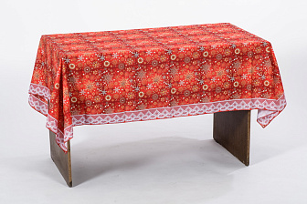 Скатерть рождественская 190 х 150 (сублимационная печать) №3