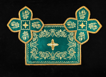 Воздух №501 бархат вышивка гладь 0,75-1,0л потир