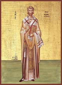 Леонид Афинский, святитель, икона