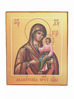 Икона под старину Далматская Божией Матери