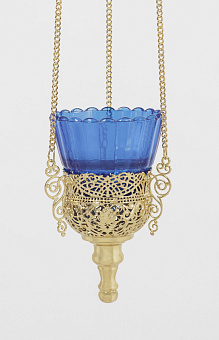 Лампада подвесная №22 золочение